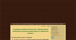 Desktop Screenshot of krauseinvadv.com